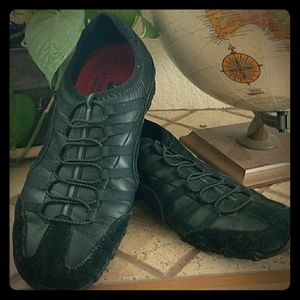 Skechers Work slip on shoes black